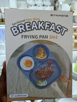 Synmore 3-in-1 Non Stick Flying Pan