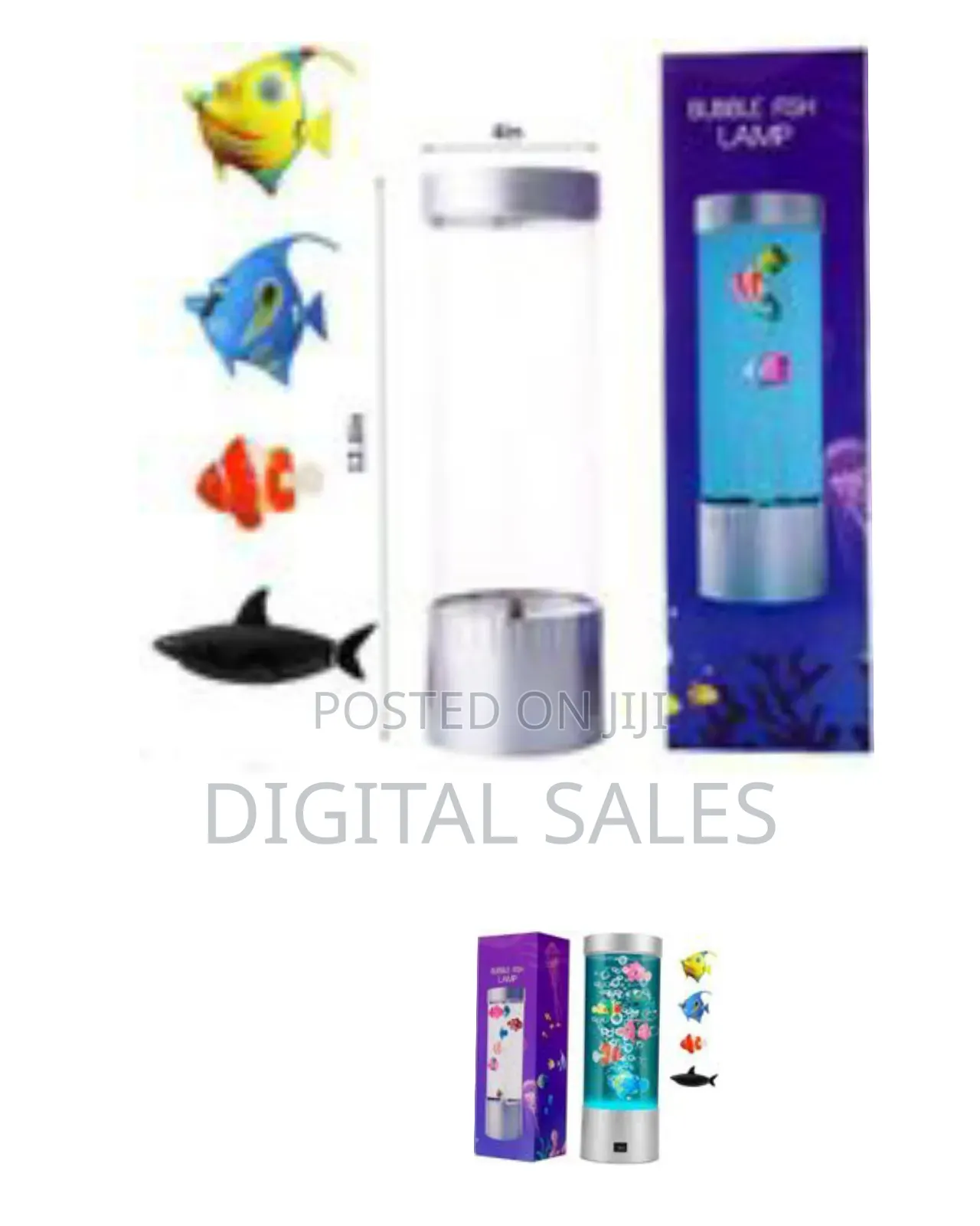 Bubble Artificial Fish Lamp