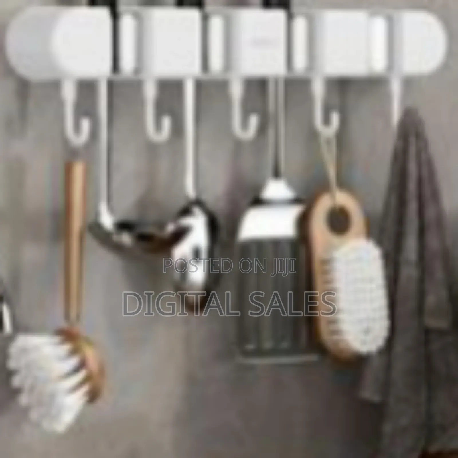 Multi-Functional Wall-Mounted Cleaning Tool Organizer