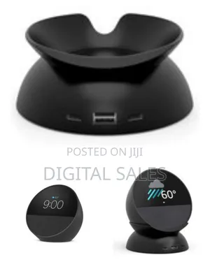 Newest Amazon Echo Spot Alarm Clock W/ Vibrant Sound New Sealed