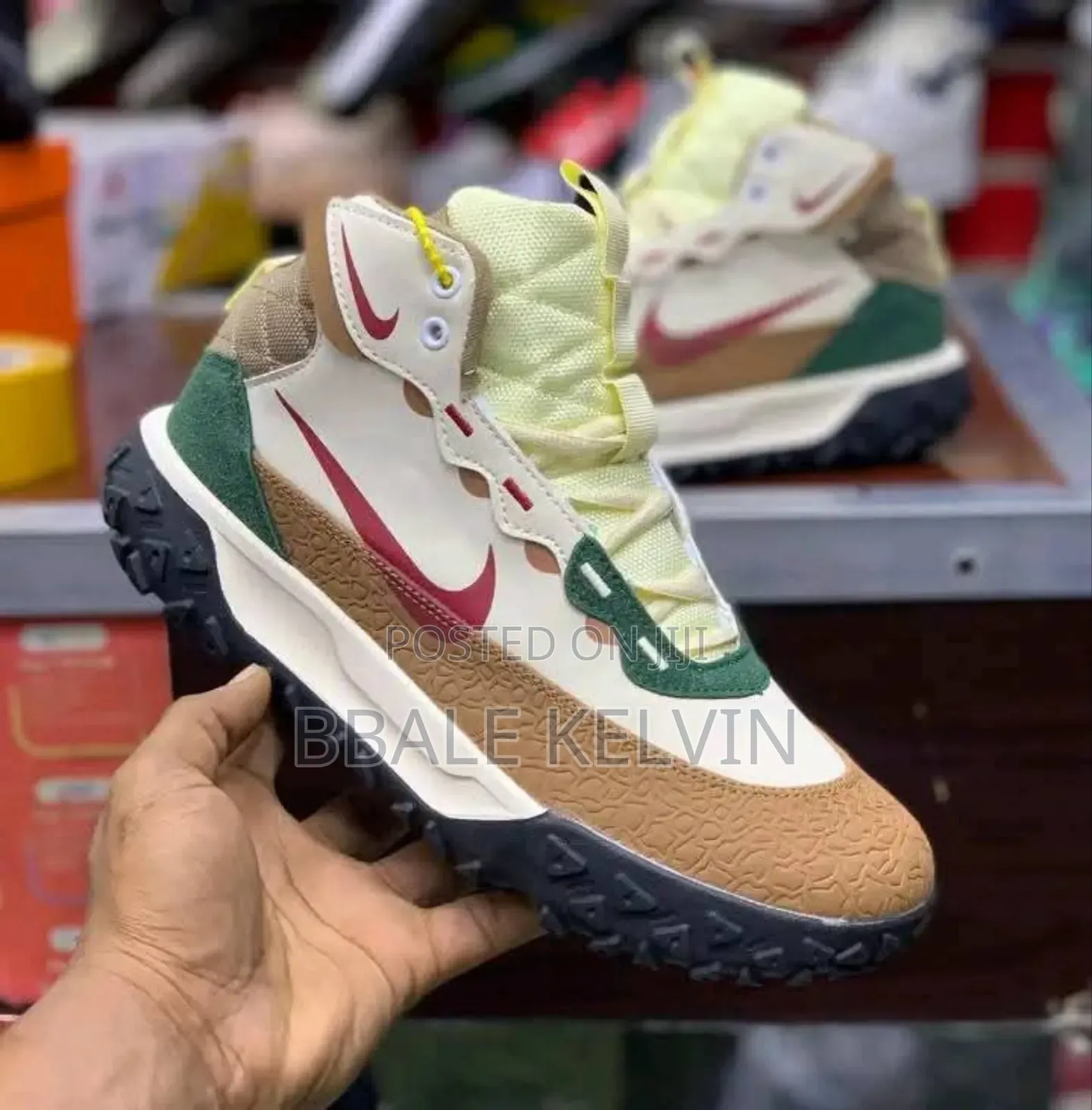 Nike Terrascout Boot in the Sanddrift/Light British