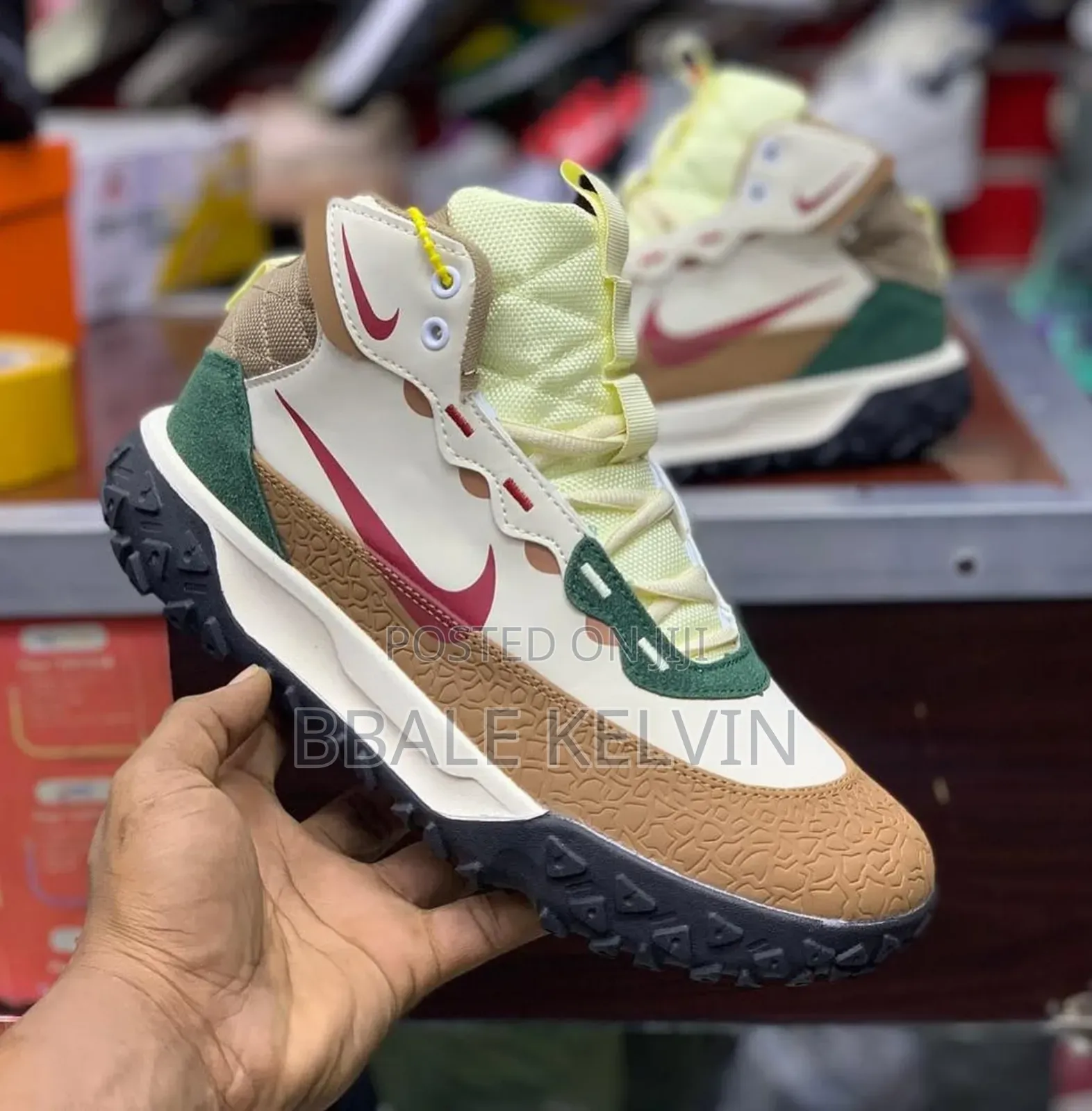 Nike Terrascout Boot in the Sanddrift/Light British