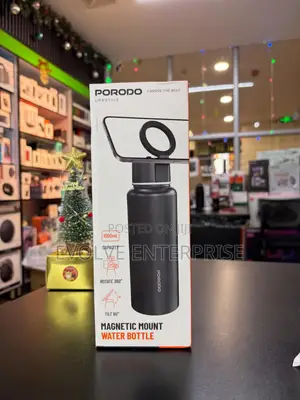 Porodo Lifestyle Magnetic Mount Water Bottle – 1l