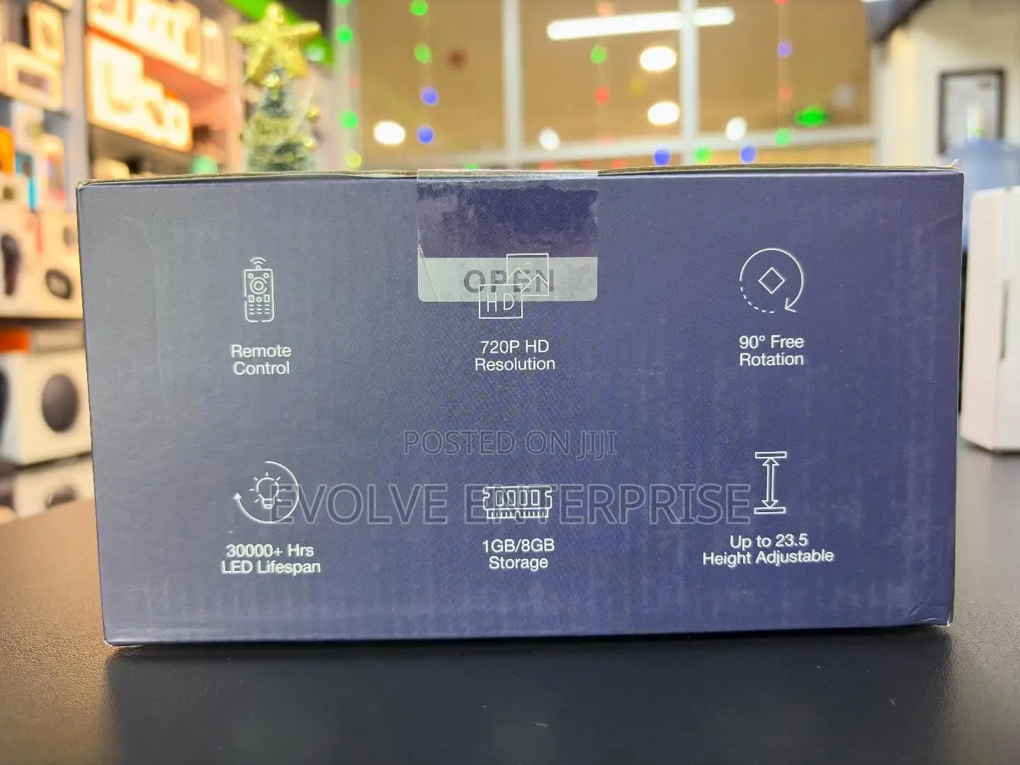 Green Lion Galaxy Portable Projector – 720p Hd, Android 13
