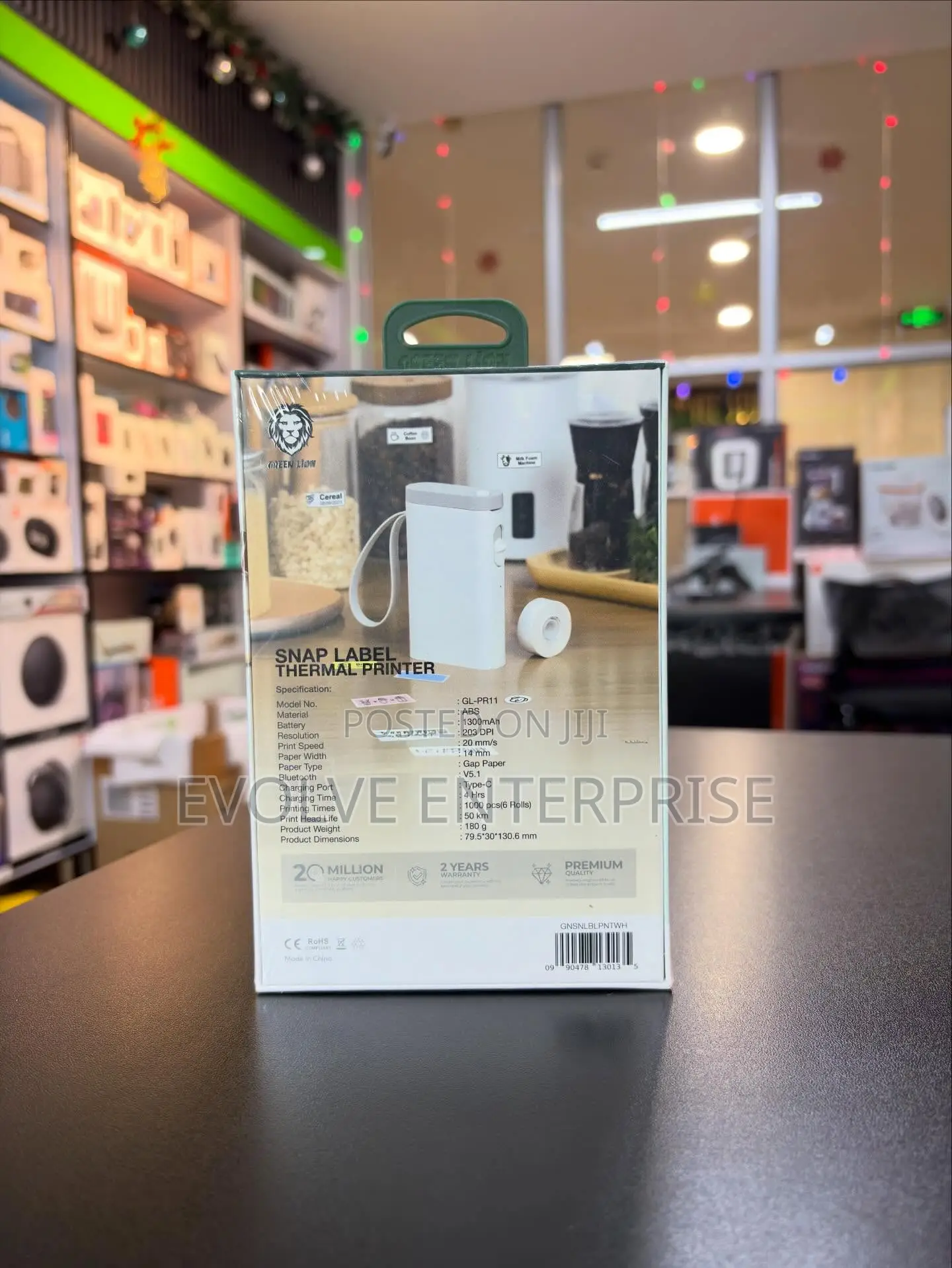 Green Lion Portable Thermal Label Printer