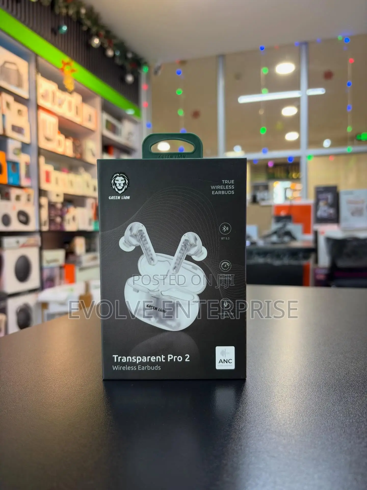 Green Lion Transparent Pro 2 Wireless Earbuds