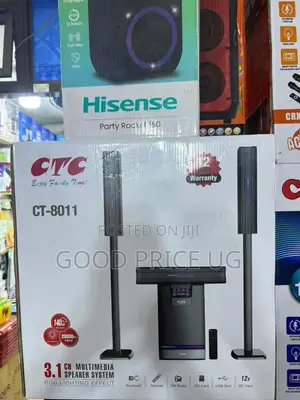 CTC Ct-8011 3.1 Ch Multimedia Speaker System