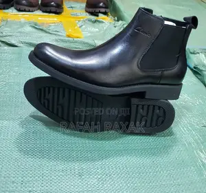 Original Men’S Clarks Formal Leather Chelsea Boot