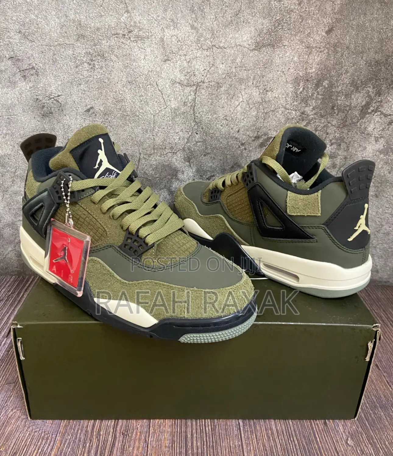 Air Jordan 4 Retro Se Craft “Medium Olive” Sneaker