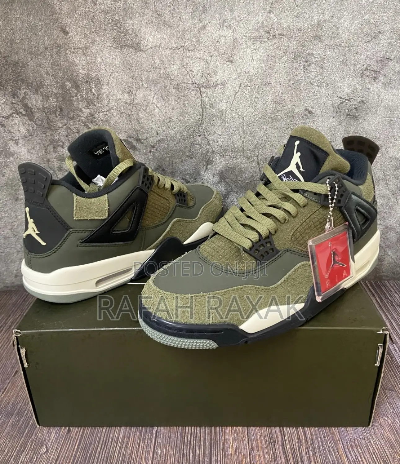 Air Jordan 4 Retro Se Craft “Medium Olive” Sneaker