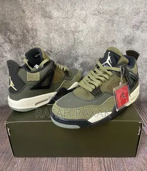 Air Jordan 4 Retro Se Craft “Medium Olive” Sneaker