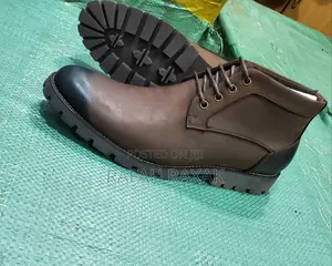 Original Dark Brown Timberland Casual Premium Leather Ankle Boots