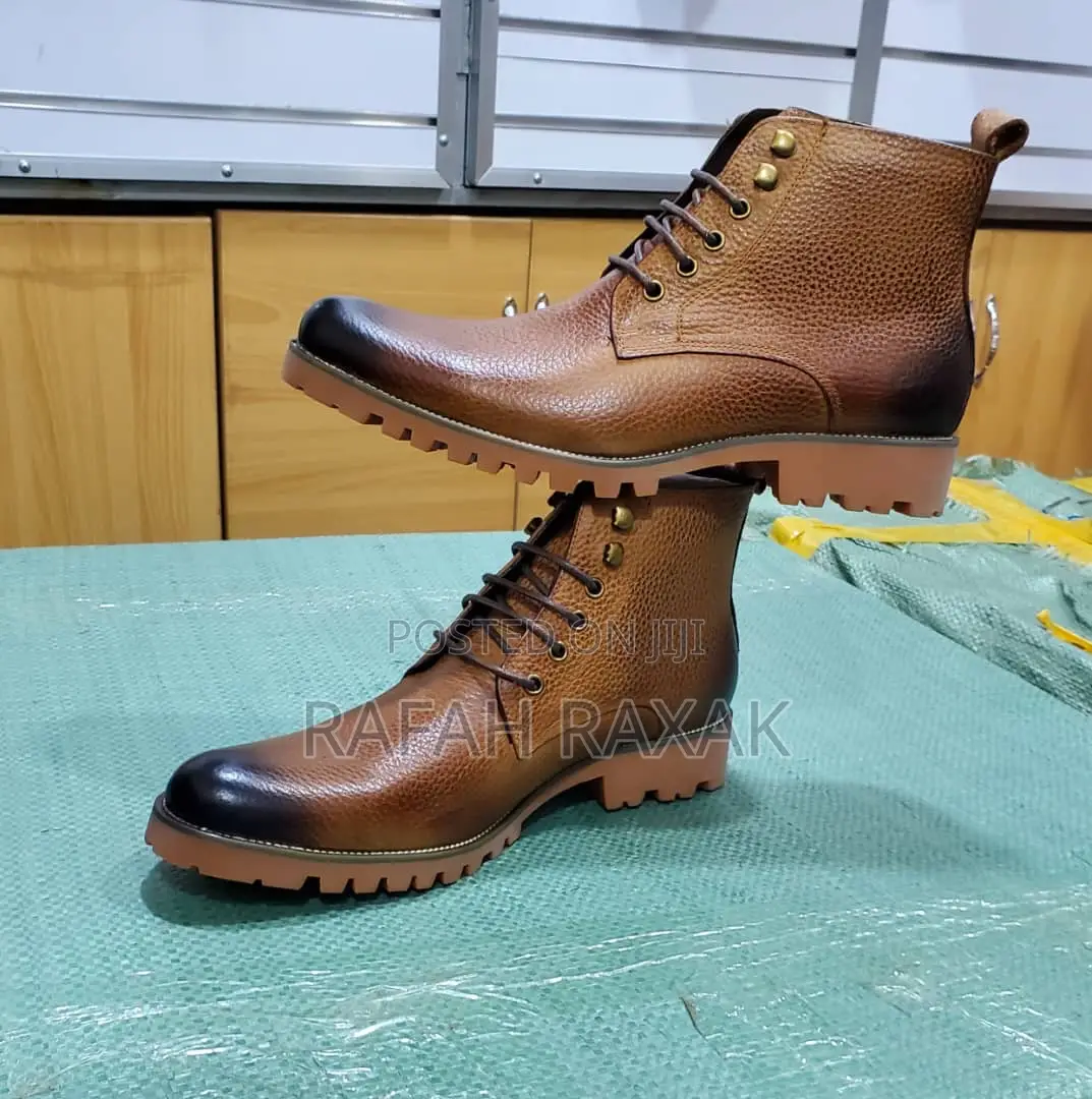 Original Men’S Brown Timberland Premium Leather Boots