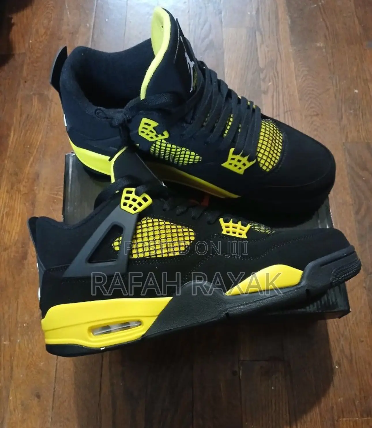 Nike Air Jordan 4 Retro “Yellow Thunder” Sneaker