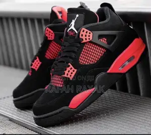 Nike Air Jordan 4 Retro “Red Thunder” Sneakers