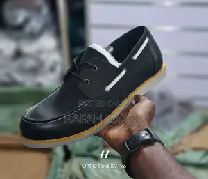 Men’S Black Leather Timberland Smart Casual Low Shoes