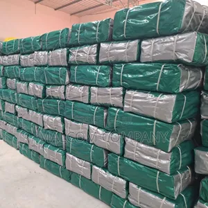 Green Tarpaulins 5pcs 4by6 Metres