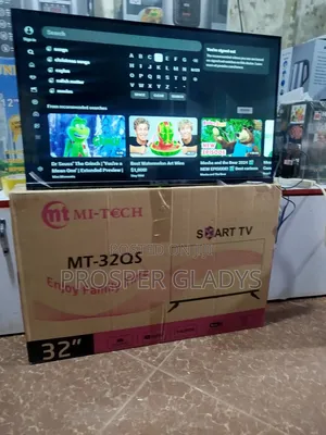 32 Mitech Smart Digital Android Flat Screen Flameless Tv.