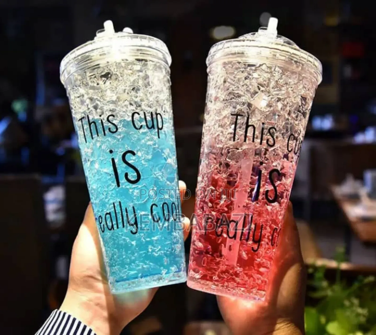 Icy Tumbler Acrylic Freezer Mug.