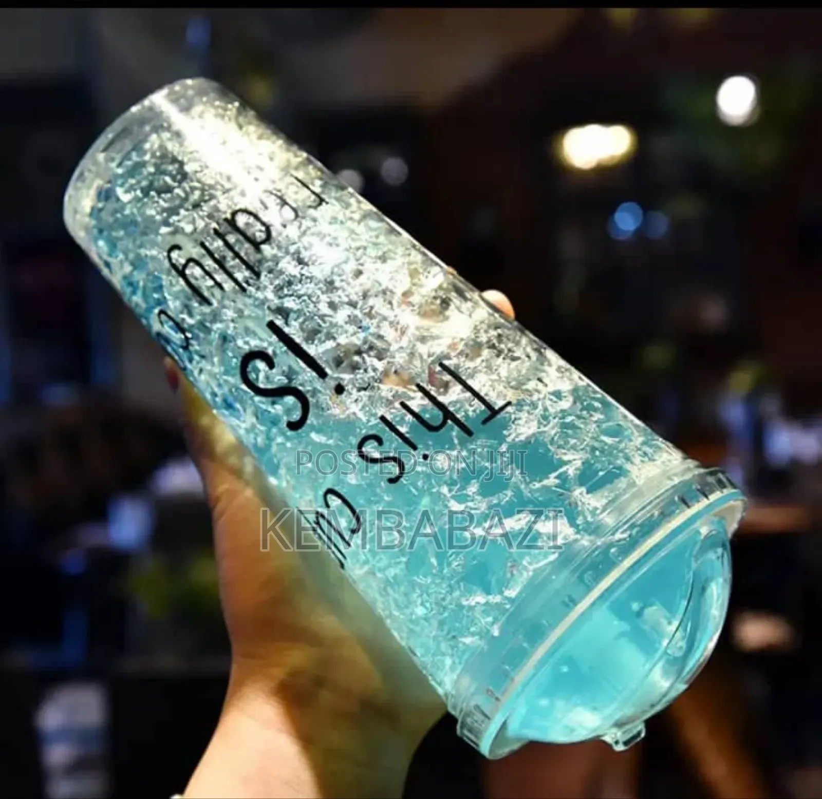 Icy Tumbler Acrylic Freezer Mug.