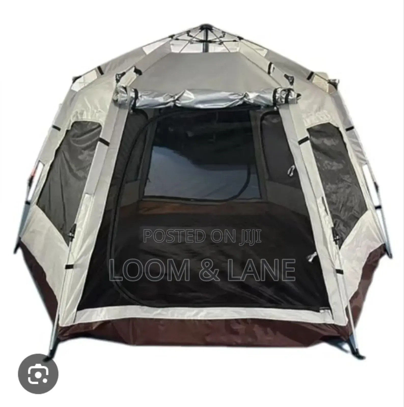 6people Hexagonal Automatic Camping Tent