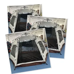 6people Hexagonal Automatic Camping Tent