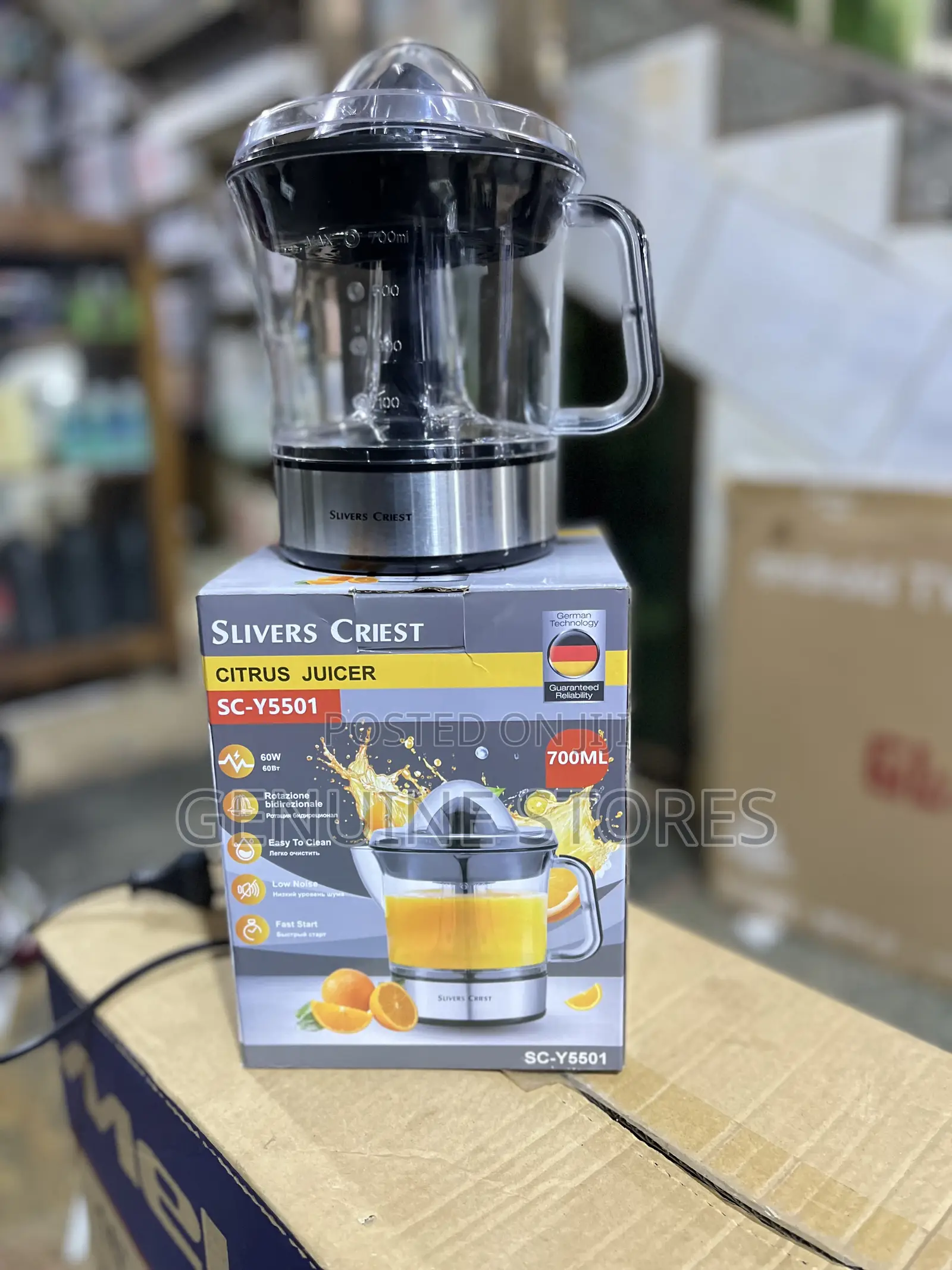Silver Crest Orange Juicer