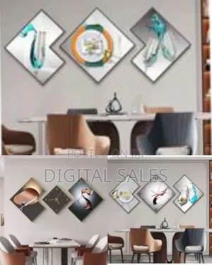 3-Piece Decorative Wall Clock