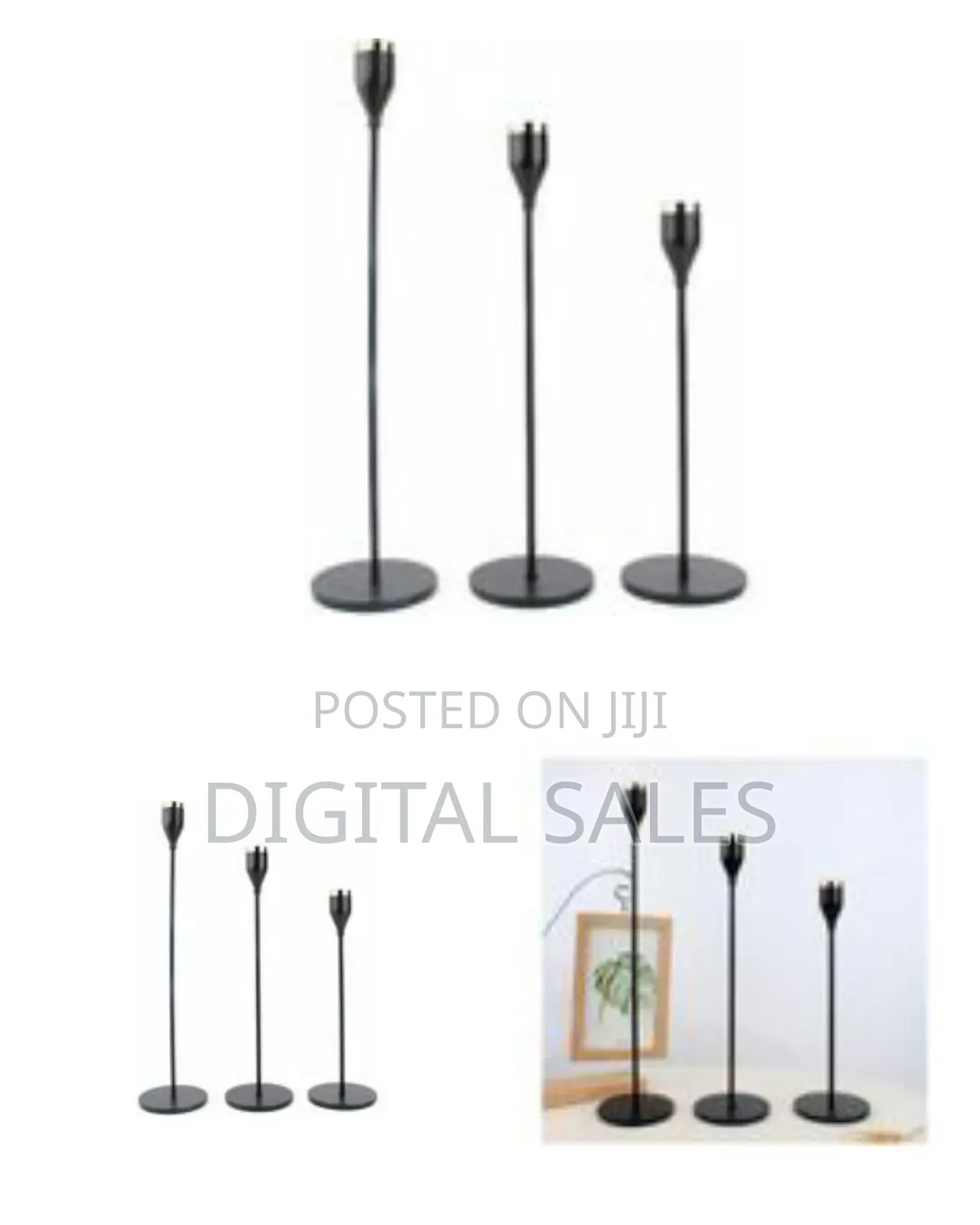 Set of 3 Candle Holders