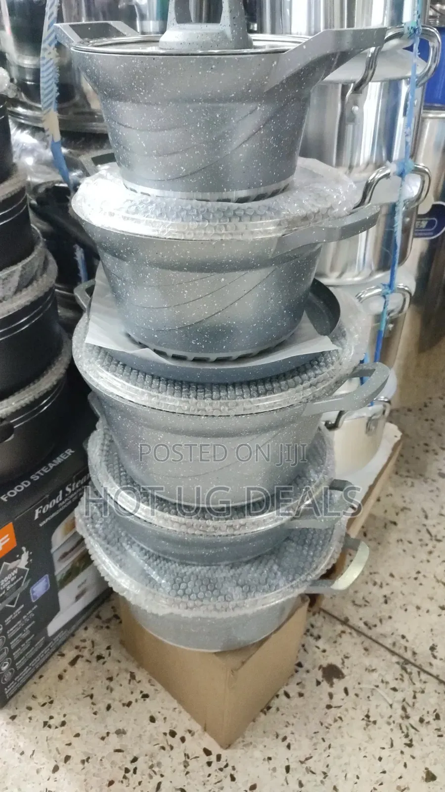 Bosch 10-piece Granite Cookware Set.