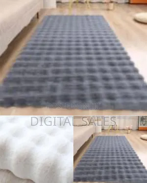 Plush Soft Rectangular Area Rug (60 X 120cm) - Multicolor