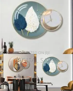 Modern Decorative Wall Art Clock