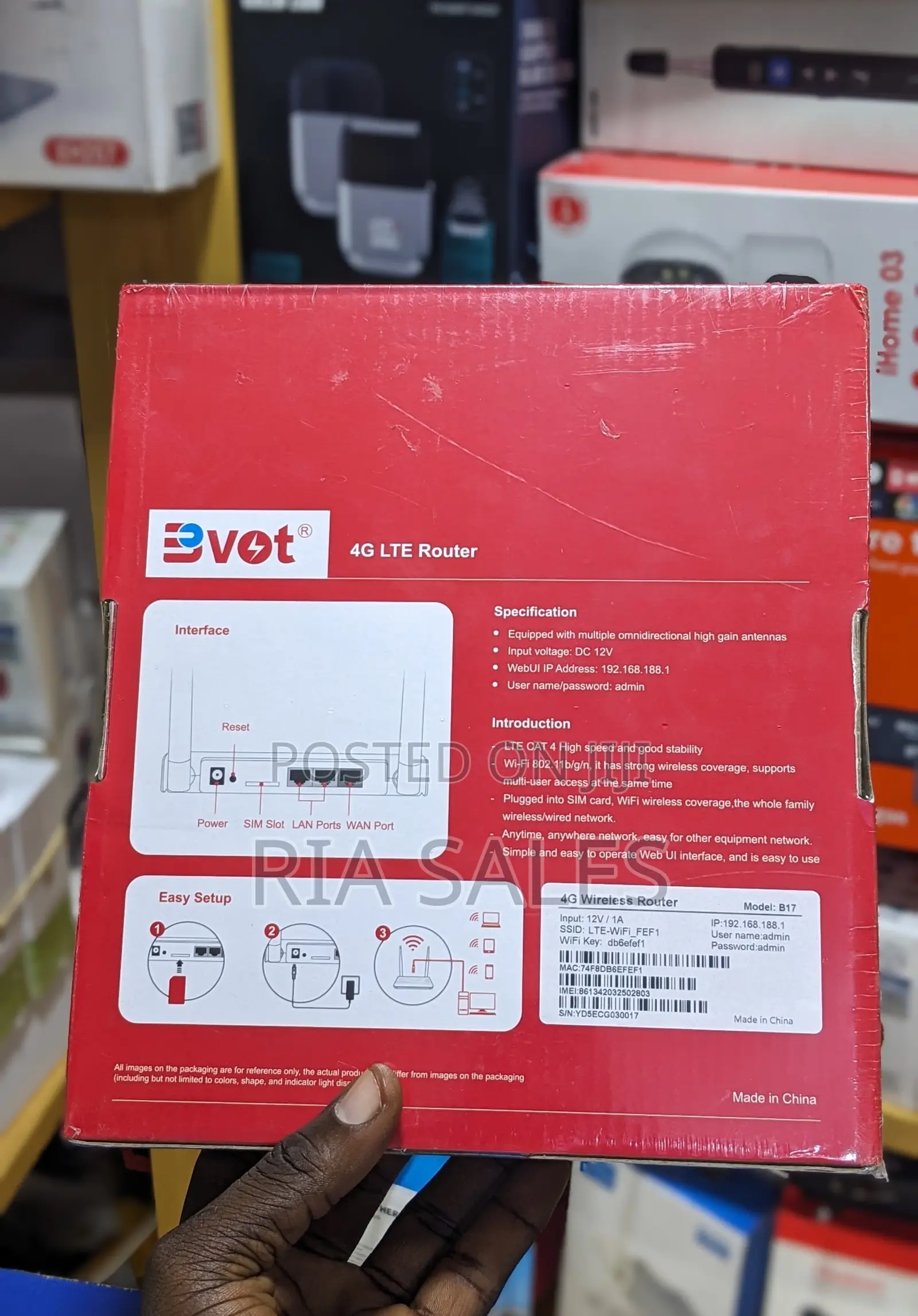 Bvot B17 High Speed Router