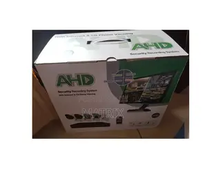 Video Surveillance Kit DVR 4 Full CCTV Ahd Cameras