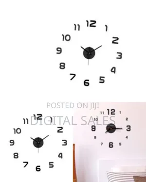3d Classy Wall Clock