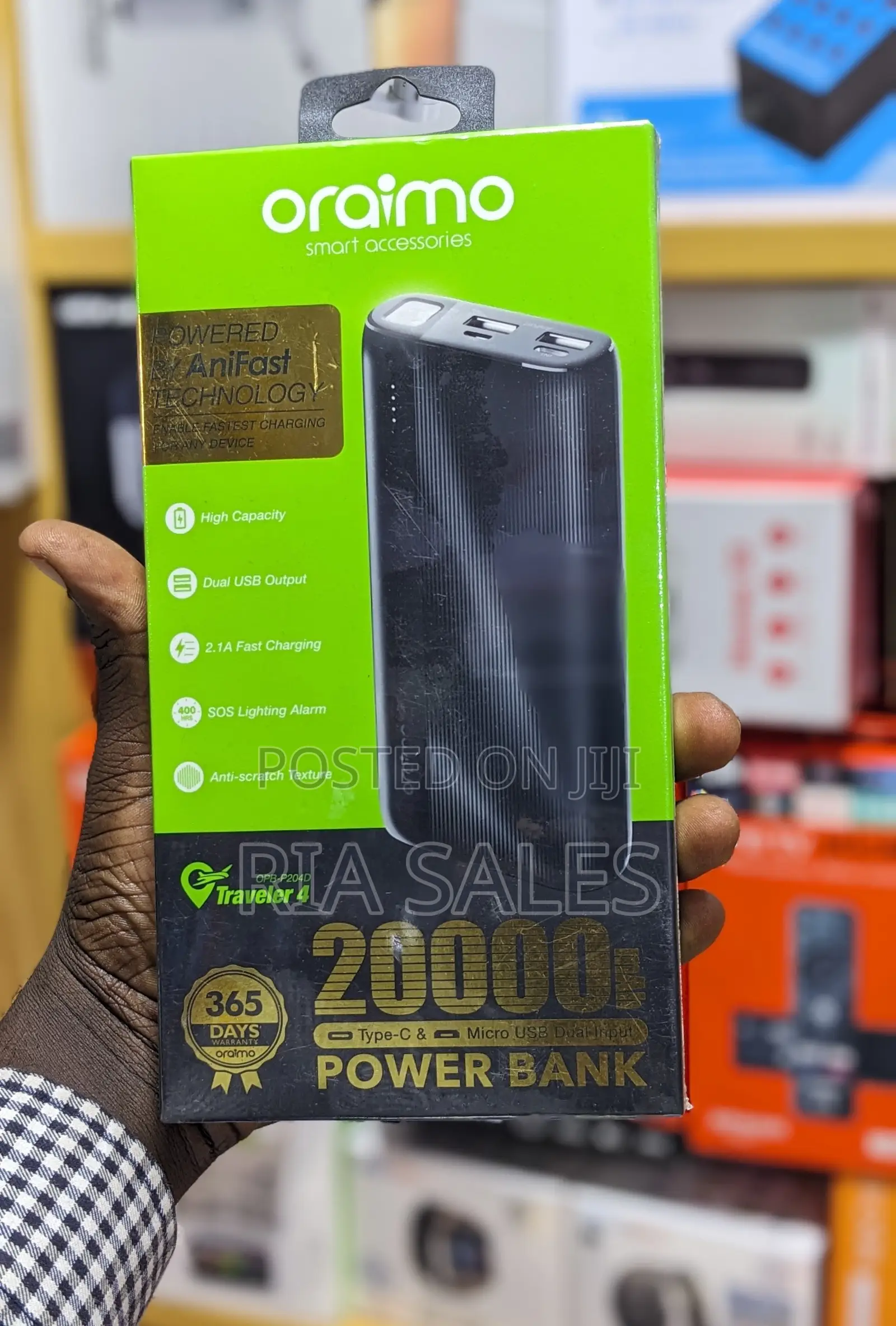 Original Oraimo 20000mah Power Bank