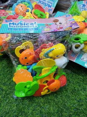 Baby Shakers Each Containing Its Own Teether