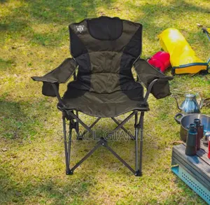 Campmaster Expedition Deluxe Camping Chair With Side Pocket