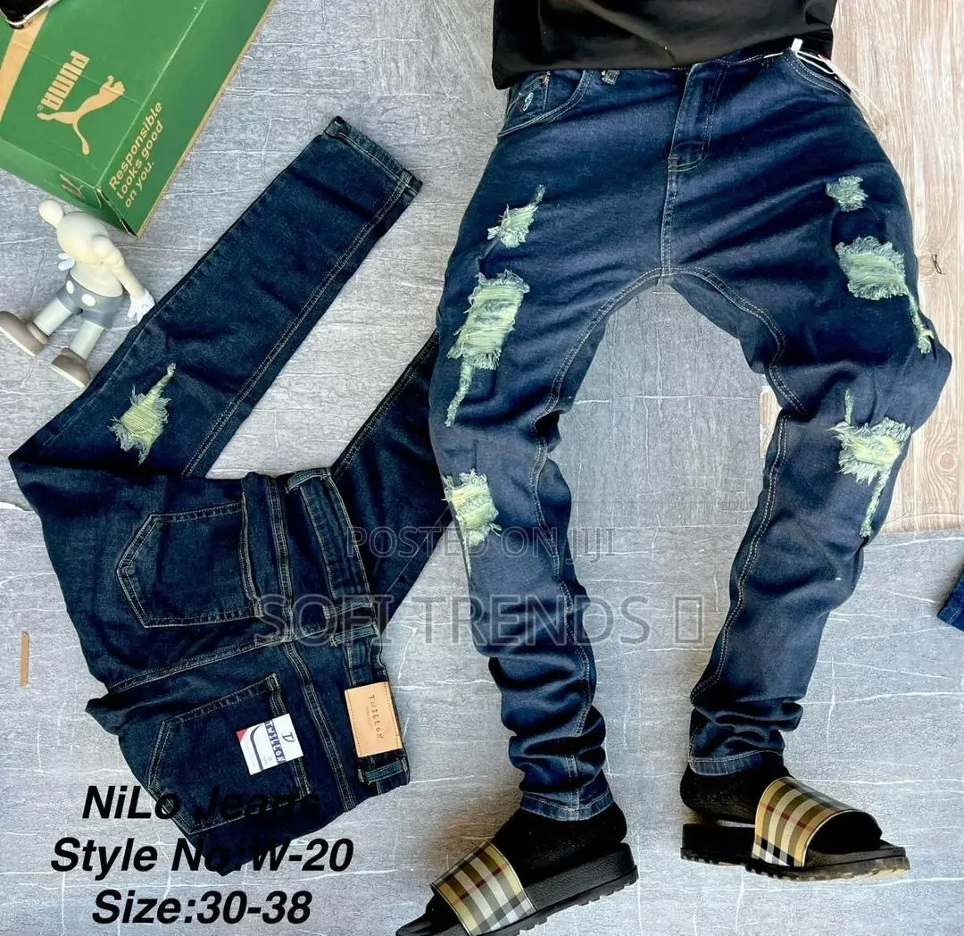 Gents Damage Jeans