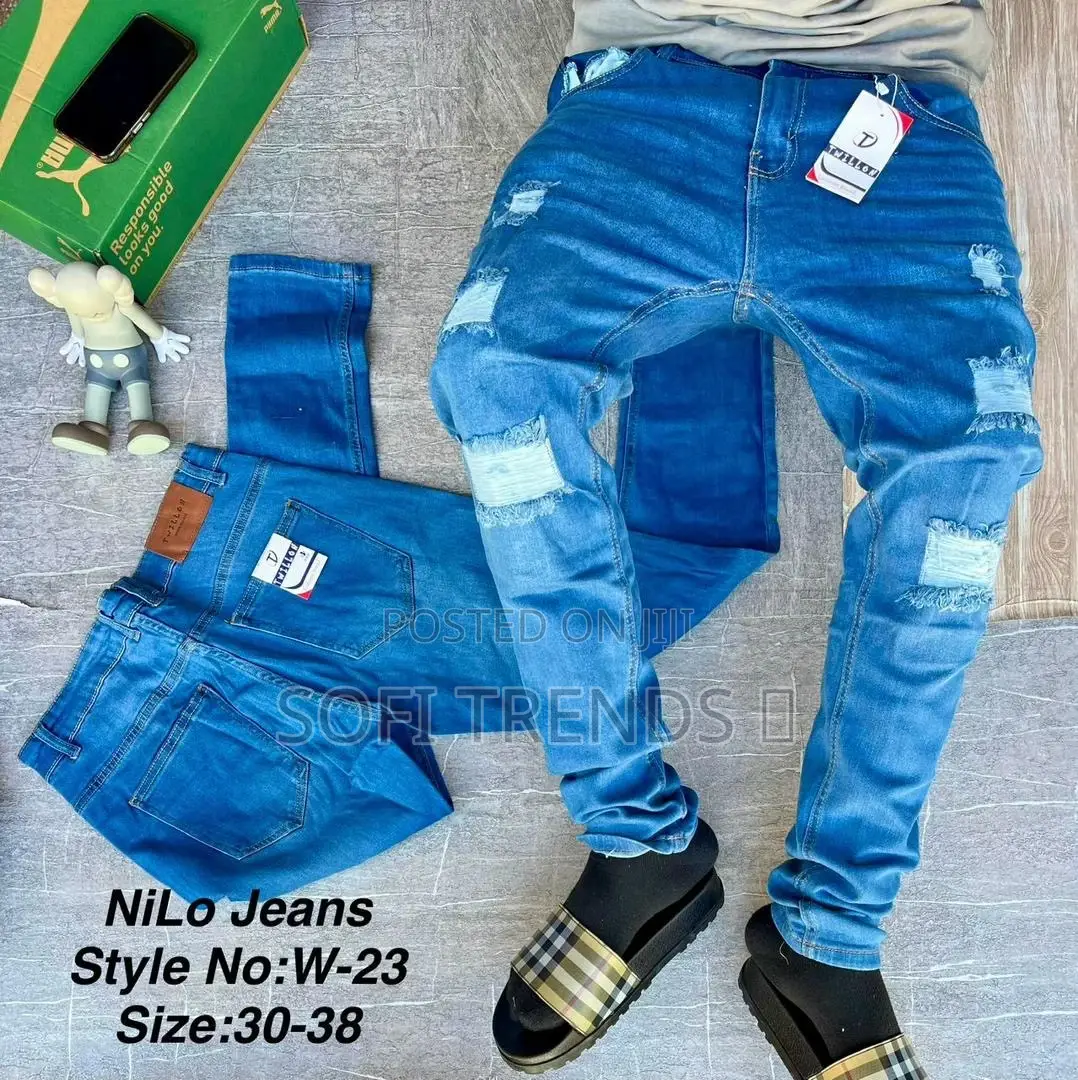 Gents Damage Jeans