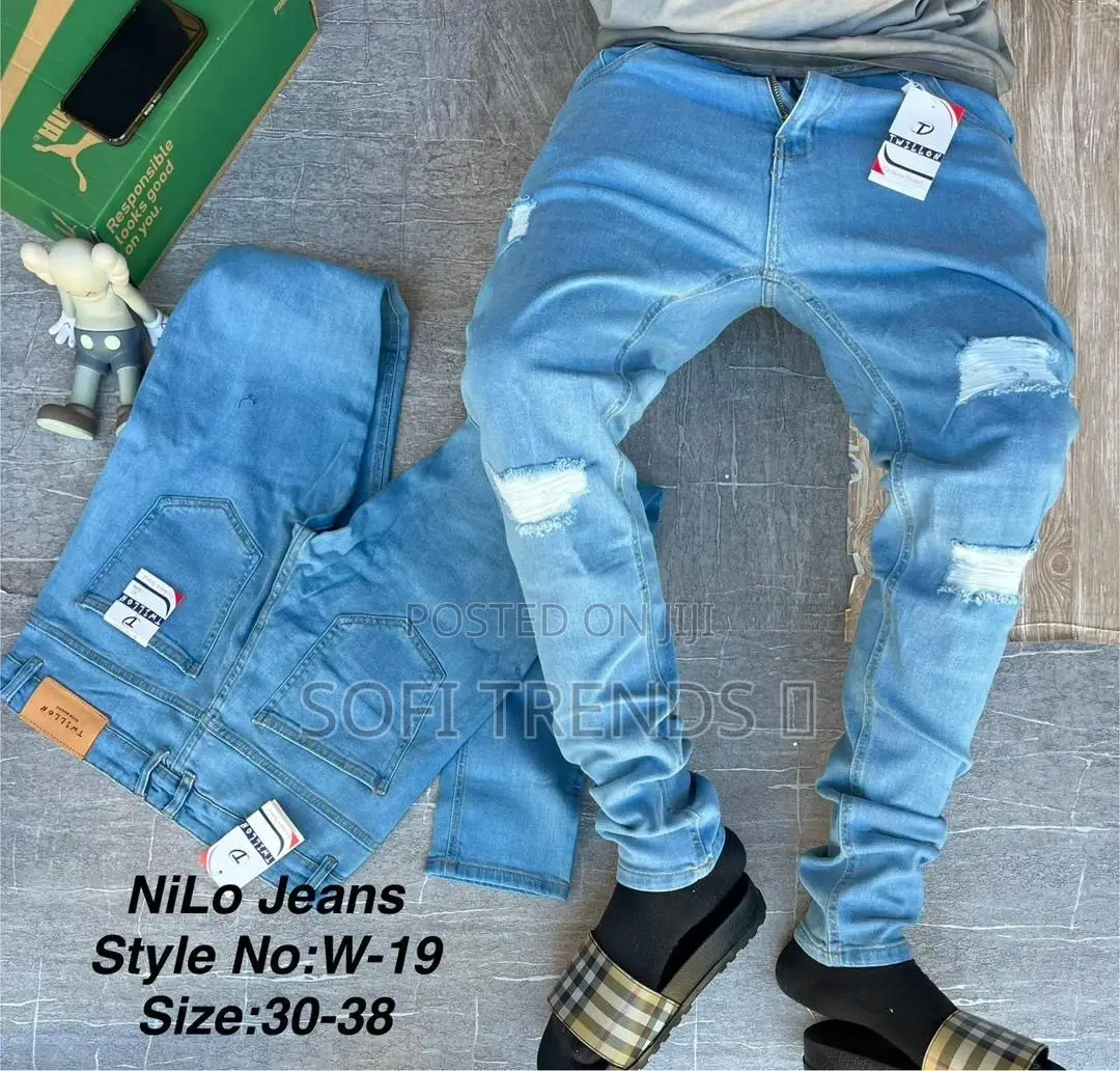 Gents Damage Jeans