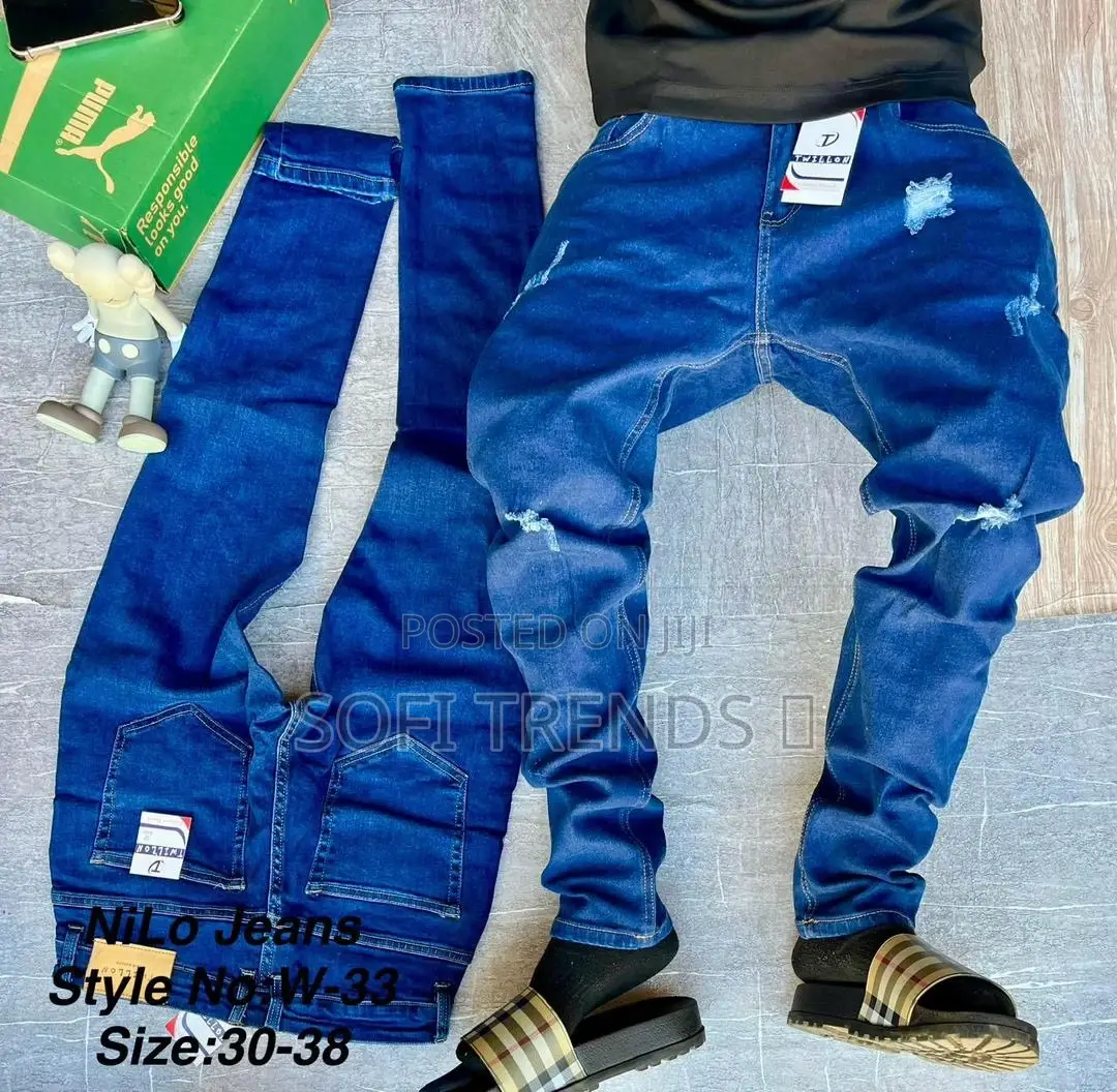 Gents Damage Jeans