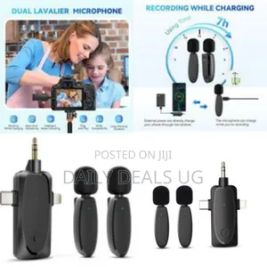 Universal Wireless Lavalier Microphone System - Multicolor