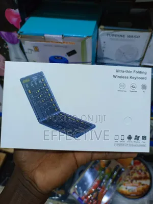 Ultra-Thin, Tri-Fold Wireless Keyboard.
