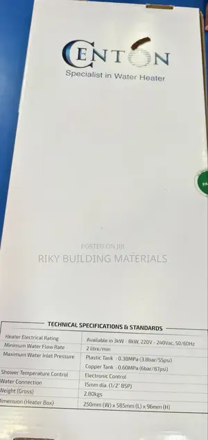 Water Heater Centon Innov