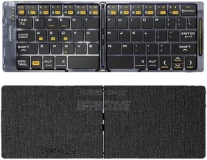 Ultra-Thin, Tri-Fold Wireless Keyboard.