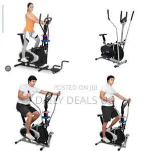 Orbitrek Elliptical Cardio Machine, Multifunctional Home Gym
