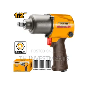 1/2 Pneumatic Wrench Ingco Aiw12562