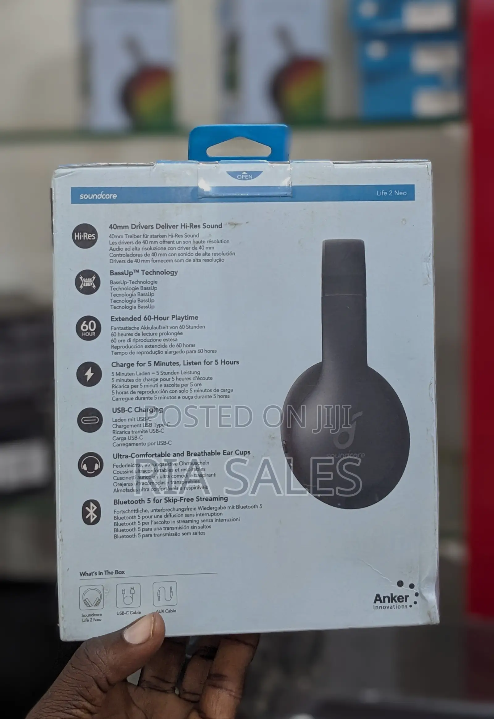 Anker Soundcore Life 2 Neo Bluetooth Headphones