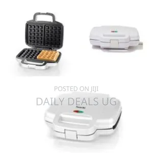 Saachi Non-Stick Double Belgian Waffle Maker - Multicolor